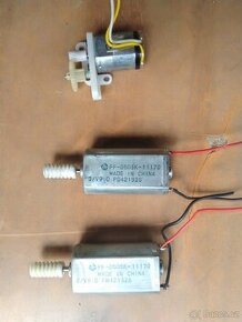 Elektromotorky 9 a 12 V