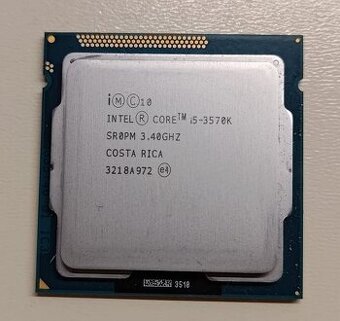 Procesor Intel i5 3570K 3.40 GHz