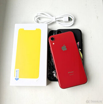 Prodám: Apple Iphone XR 64GB RED -- HEZKÝ STAV