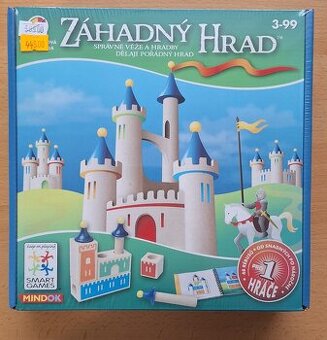 Záhadný hrad - dřevěná stavebnice, hra