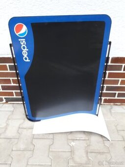 Prodám kovový poutač-stojací zn. PEPSI. - 1
