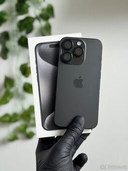iPhone 15 Pro 256GB černý