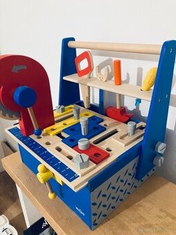 Woody dřevěný kutilský ponk / box s cirkulárkou