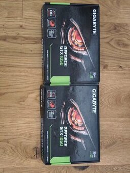 Dvě Grafické karty Gygabyte GTX-1050 2gb - 1