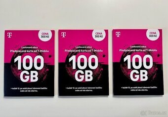 Twist Standard, 100 GB dat – Limitovaná edice