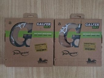 2ks brzdové kotouče Galfer Fixed Wave 223mm