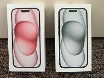Novy Apple iPhone 15 256gb. 2 roky CZ zaruka.