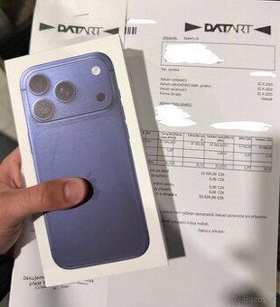 IPhone 17 Pro 256GB Blue. skladem v Praze ihned