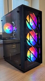 Herní PC Intel i7-4770, RX 480 8GB, 16GB, SSD+HDD