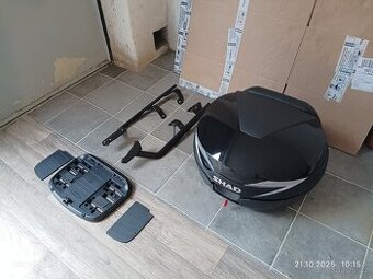 TOP Case SHAD SH39 s opěrkou + nosič na HONDA NC750X