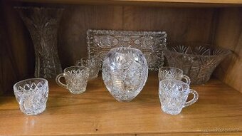 Broušené sklo a porcelán