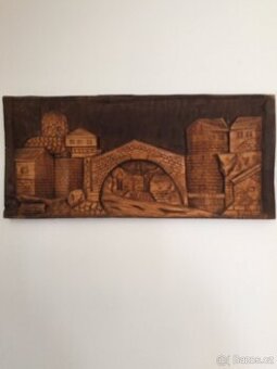 OBRAZ - DŘEVO ŘEZBA