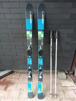 Prodám lyže Elán Pin Ball s vázáním a hůlkami