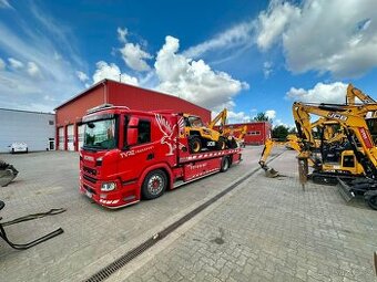 Odtahová služba přeprava strojů Most