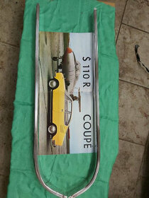 ŠKODA 110R LIŠTY ZADNÍCH OKEN HOKEJKY