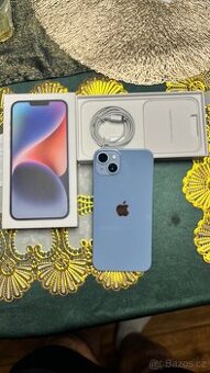 IPHONE 14 Plus 256gb blue v záruce do 3.7.2026