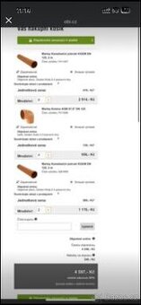 Prodám nové kanalizační potrubí