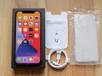 APPLE iPhone 12 Pro MAX 128GB Graphite - ZÁRUKA -TOP-100%BAT