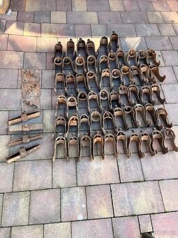 Prodám žabky, spojky, patky na lešení, Ludgeřovice