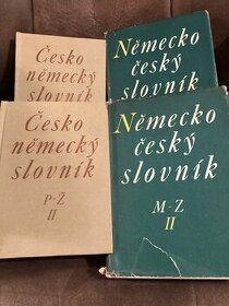 Slovníky německo české a česko německé