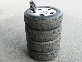 4ks ocelových disků Mazda+ zimní pneu 17"