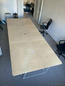 Kancelářský stůl  / studio stůl pro 6 osob, 3720x1500 - 1