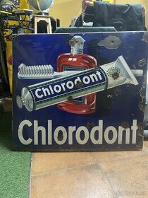 cena za,Chlorodont,Graf ,Hygea Bitter ,stare reklamní cedule - 1