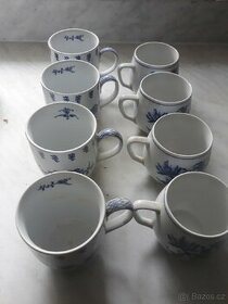 Modrý porcelán