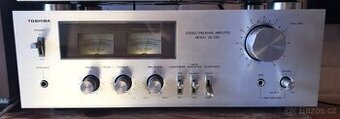 KRÁSNÝ VINTAGE ZESILOVAČ TOSHIBA SB-230 (ROK 1978) SUPER STA