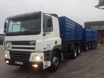 Daf CF 85.430 + 3 os. vlek Panav