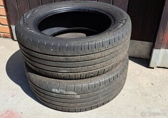 2x letní pneu Continental 205/55 R16, r.v. 2024