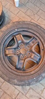 Sada letních pneumatik R16 + plechy 6,5 Jx 16H2 ET 47
