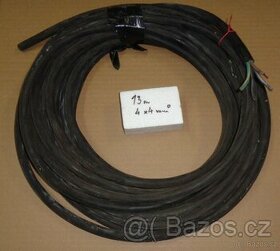 Venkovní gumový kabel 4 x 4 mm/ 13 m - 1