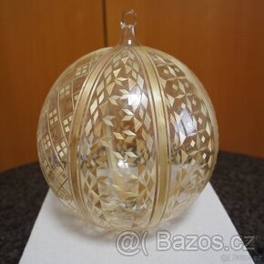 Retro vánoční koule průměr cca 14 cm