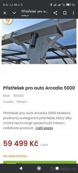 Přístřešek pro auto Arcadia 5000