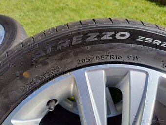 Prodám letní komplet na VW 5 x112 16"