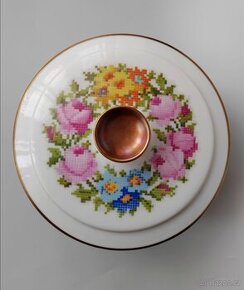 Starožitná porcelánová dóza od manufaktury Hutschenreuther