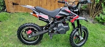 Nová benzínová dětská minikroska černá 49ccm - 1