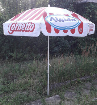 Slunečník Algida Cornetto - průměr:1,7m, výška: 2m - 1