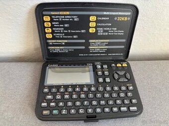 CASIO- Elektronický organizér
