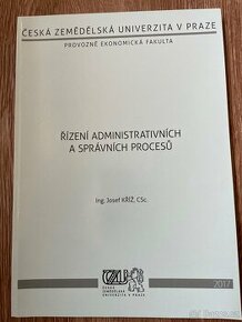 Řízení administrativních a správních procesů - Kříž