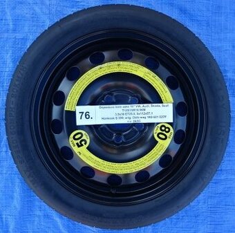 Dojezdové kolo 16'' VW, Audi, Škoda, Seat