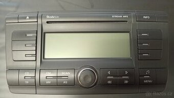 Autorádio škoda auto Stream MP3 Octavia 2