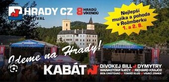 Prodám dva lístky na Hrady Rožmberk nad Vltavou
