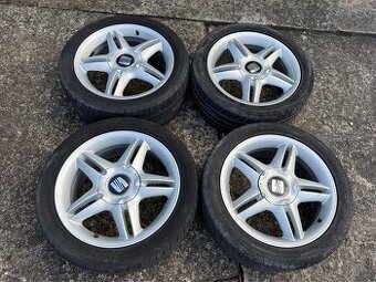 Alu kola Seat Speedline 5x100 R17 – originální včetně pneu