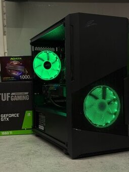 Herní PC i5-9500 / 16GB / GTX1660Ti / 1Tb nvme
