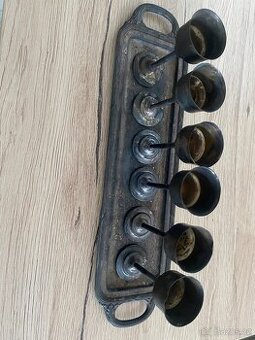 kalíšky, panáci starožitné kovové