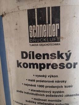 Kompresor Schneider - dílenský