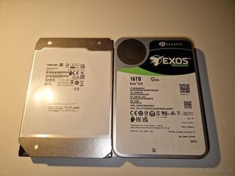 Toshiba a Seagate HDD 16TB