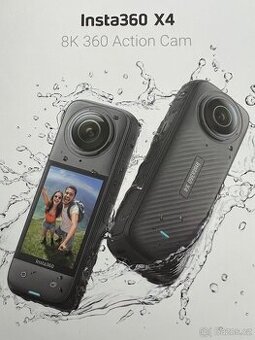 INSTA360 X4 - prasklá čočka